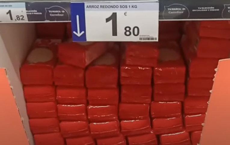 سعر الأرز في اسبانيا