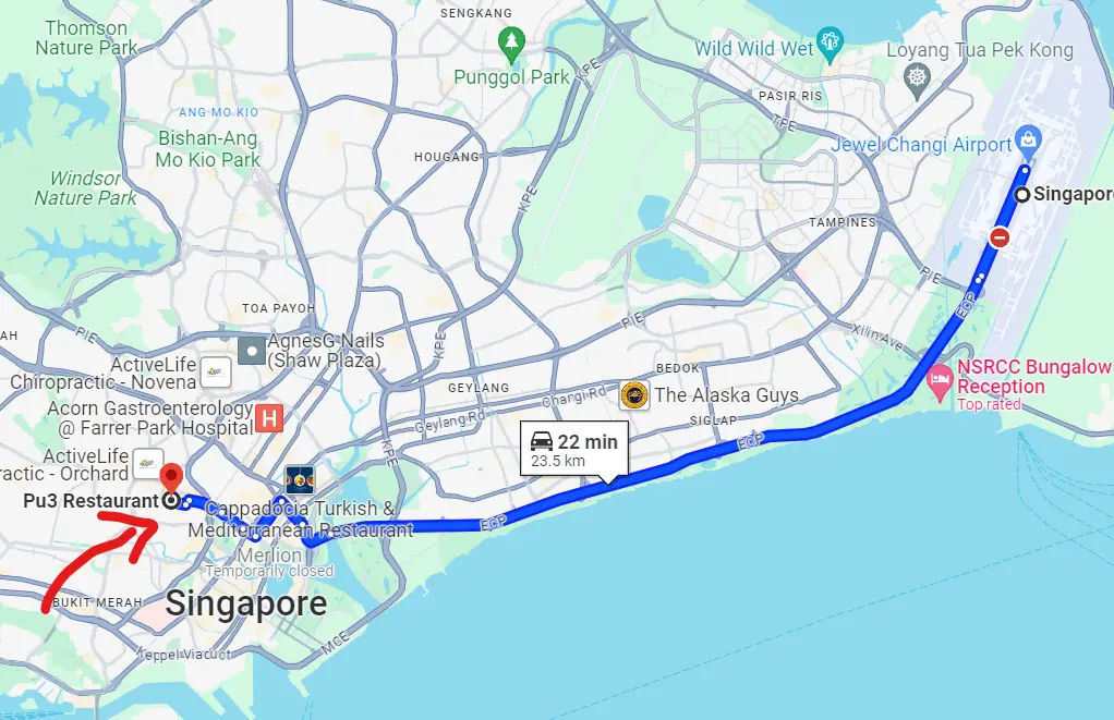 ارخص المطاعم الحلال في سنغافورة