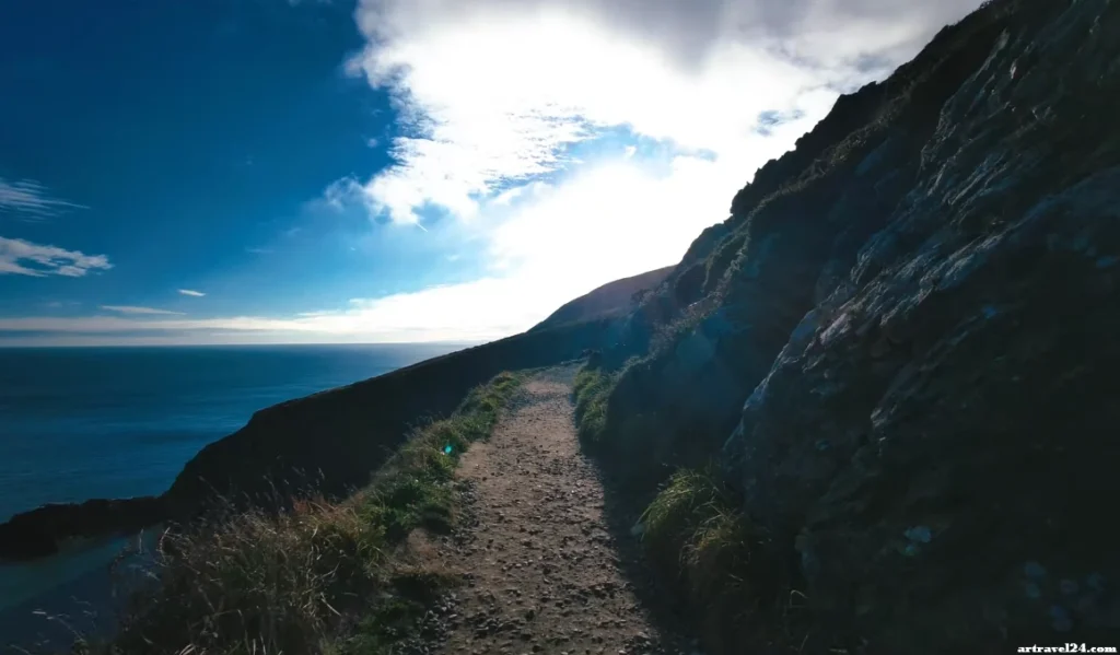 التنزه في منحدرات ايرلندا