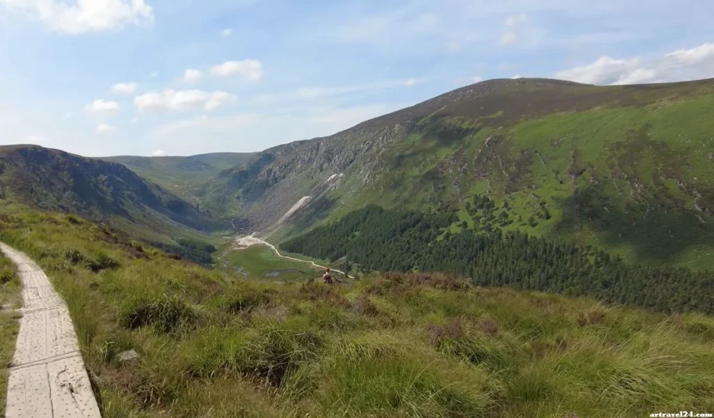 ركوب الدراجات الهوائية في الريف الايرلندي