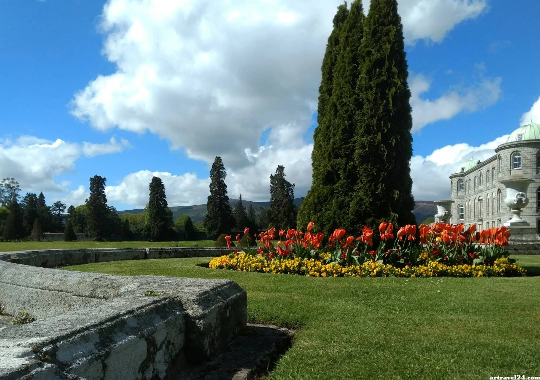 صورة ملتقطة لحديقة Powerscourt Gardens